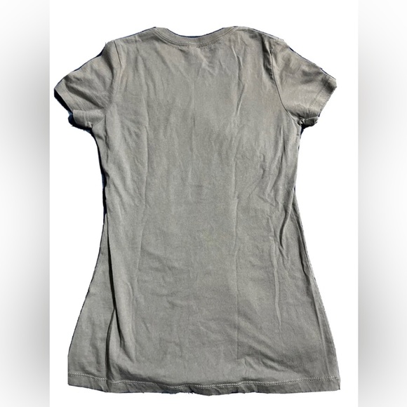 KISS Shirt Womens Small Gray Red Tour Concert Band Rock Ladies 2017 NEW - Picture 4 of 6